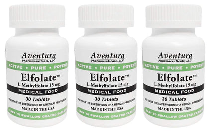 ELFOLATE L-Méthylfolate 15mg pack de 3 comprimés avant