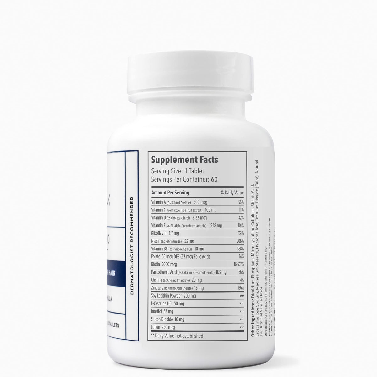 Elon Matrix 5000 Multivitamine Complète vue de profil avec d'autres produits