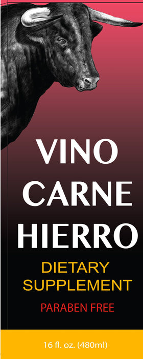 ELP ESSENTIAL Vino Carne Hierro 540g étiquette et composition
