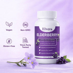 ELVERA Complément Alimentaire Sureau 1200mg, présentation du produit