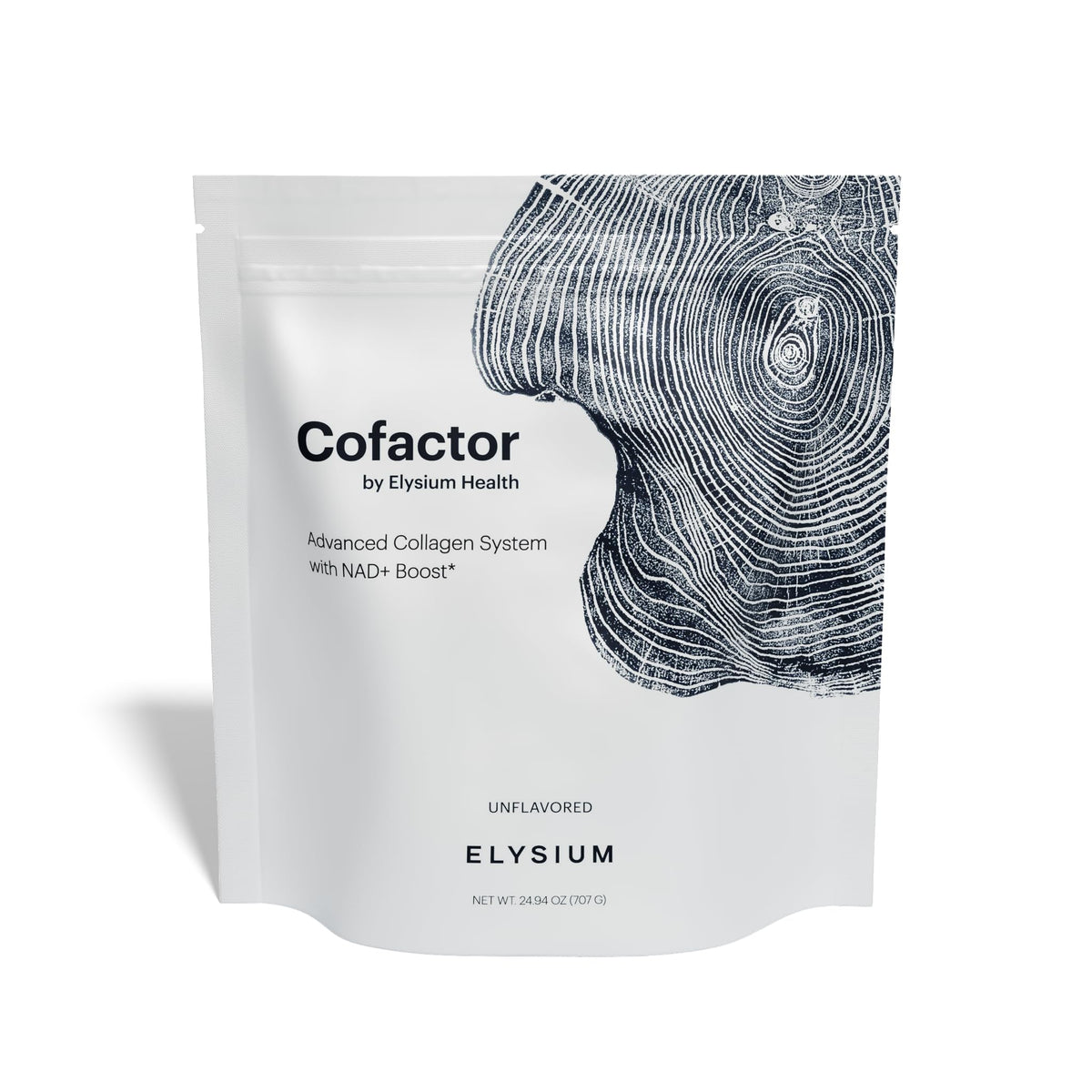 ELYSIUM Cofactor Poudre de Collagène 4-en-1 vue de face