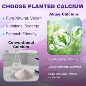 Elysx Calcium Citrate gummies avec Vitamine D3 et K2, côté de l'emballage