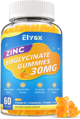 Elysx Gélules de Zinc Glycinate 30 mg, vue de face