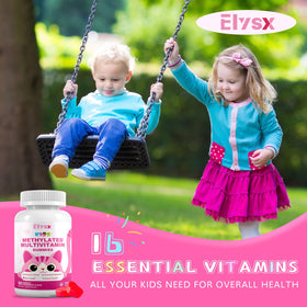 Elysx Gummies Multivitamines Methylées Fraise à la fraise naturelle