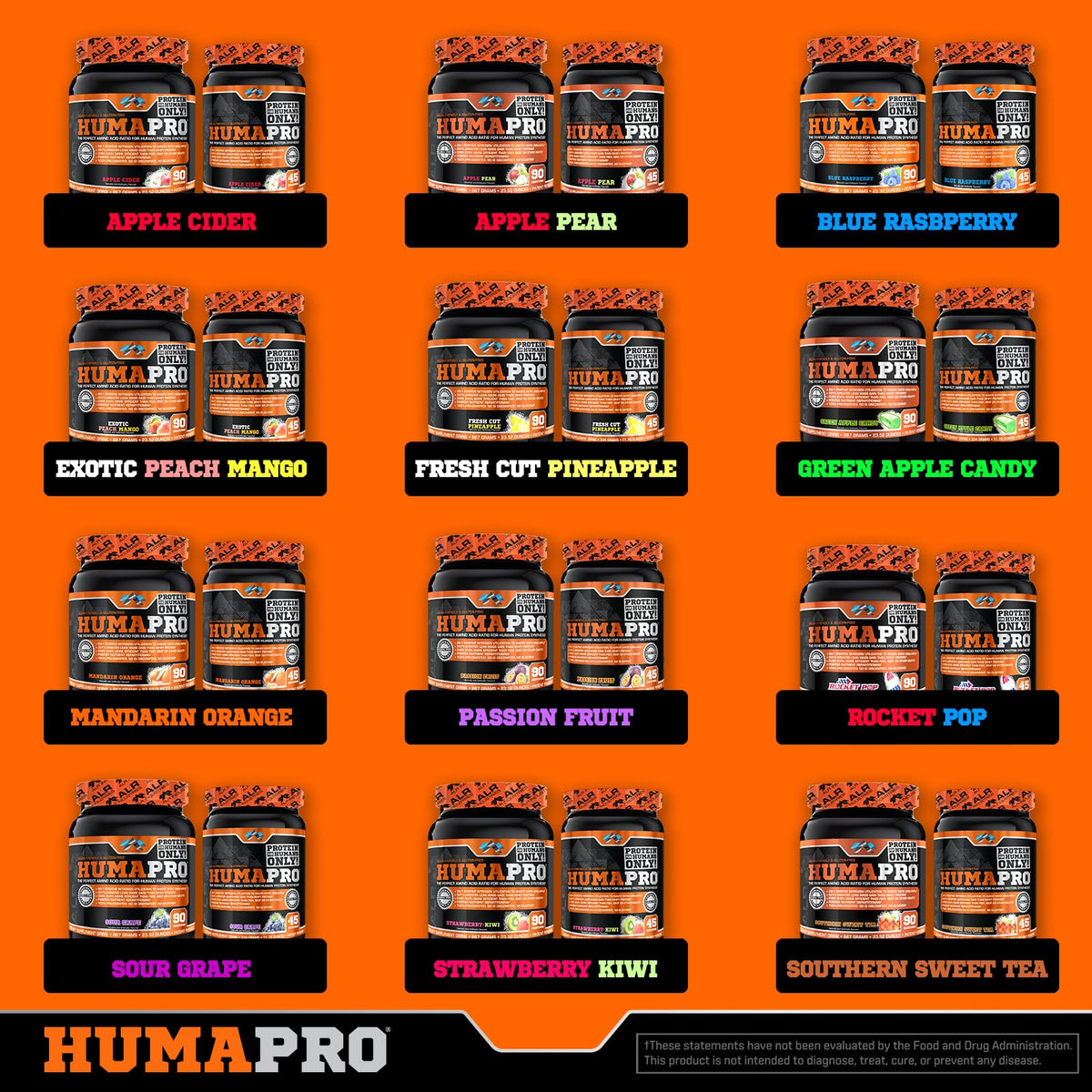 Emballage ALR Industries Humapro, Thé Sucré du Sud, 45 portions