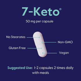 Emballage BESTVITE 7-Keto 50mg DHEA