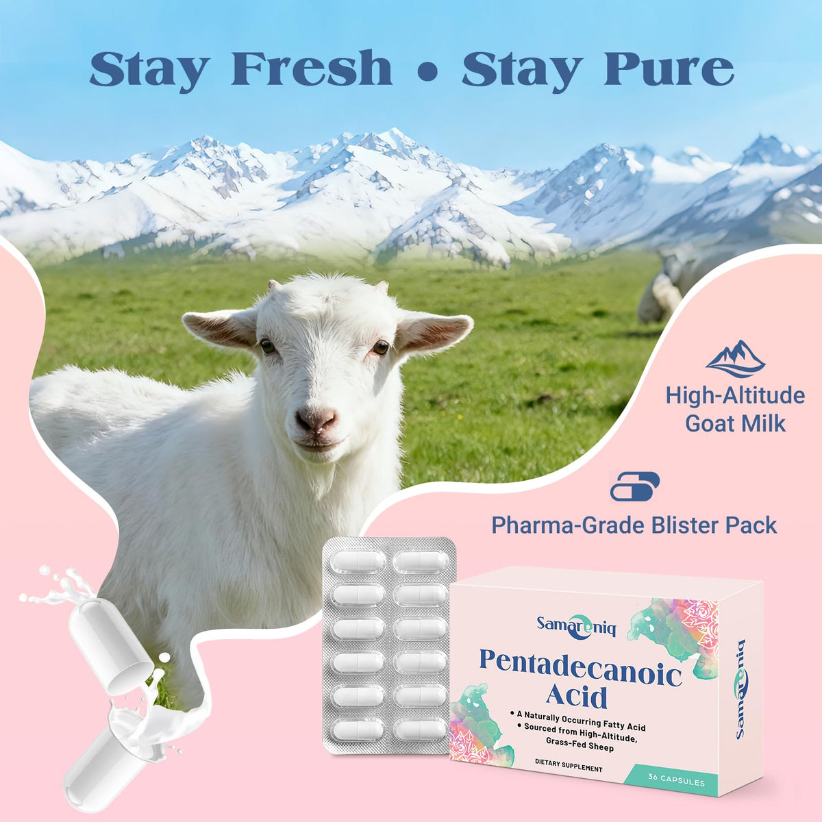 Emballage blister médical Samarenlq pour capsules
