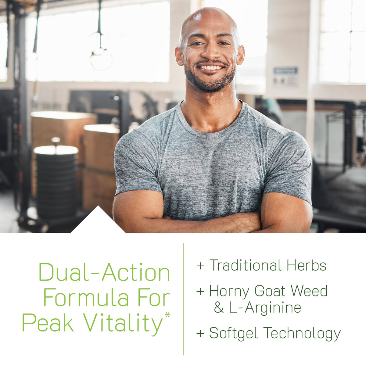 Emballage d'Irwin Naturals L-Arginine + Horny Goat Weed