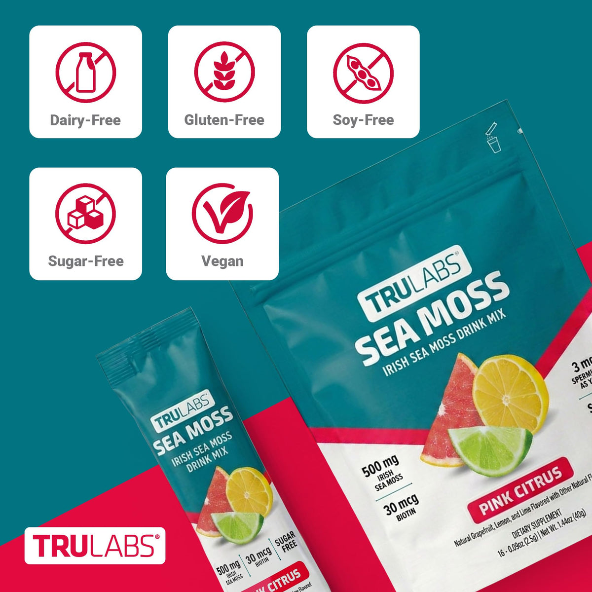 Emballage de 16 sticks de Mousse Irlandaise TRULABS