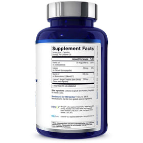 Emballage de 1MD Nutrition OsteoMD gélules sur une table