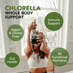 Emballage de 30 sachets de poudre de chlorelle Sun Chlorella