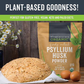 Emballage de 699g de poudre de psyllium bio