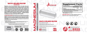 Emballage de a balanced routine Nutrition Magnésium 650mg
