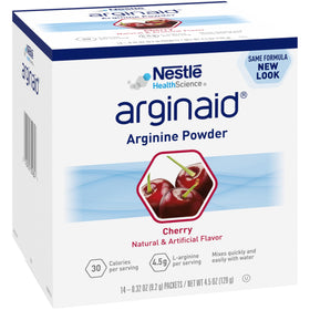 Emballage de Arginaid Poudre d'Arginine, détails nutritionnels