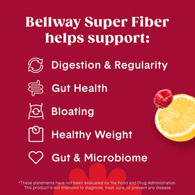 Emballage de Bellway Super Fiber + Fruit, 608g