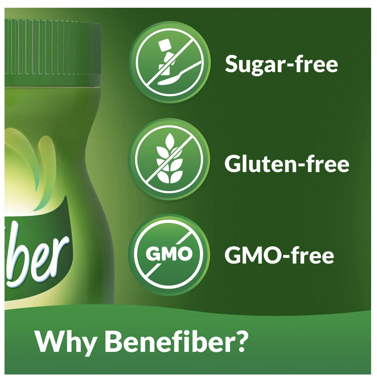 Emballage de Benefiber complément alimentaire en poudre 760g