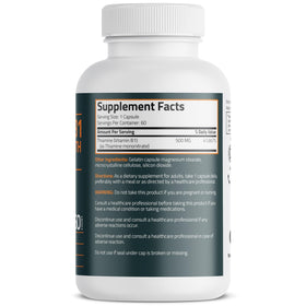 Emballage de Bronson B1 Extra Fort 500 MG, côté
