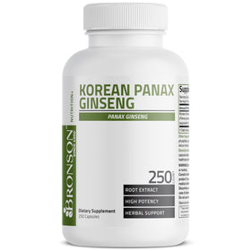 Emballage de Bronson Ginseng Coréen Panax