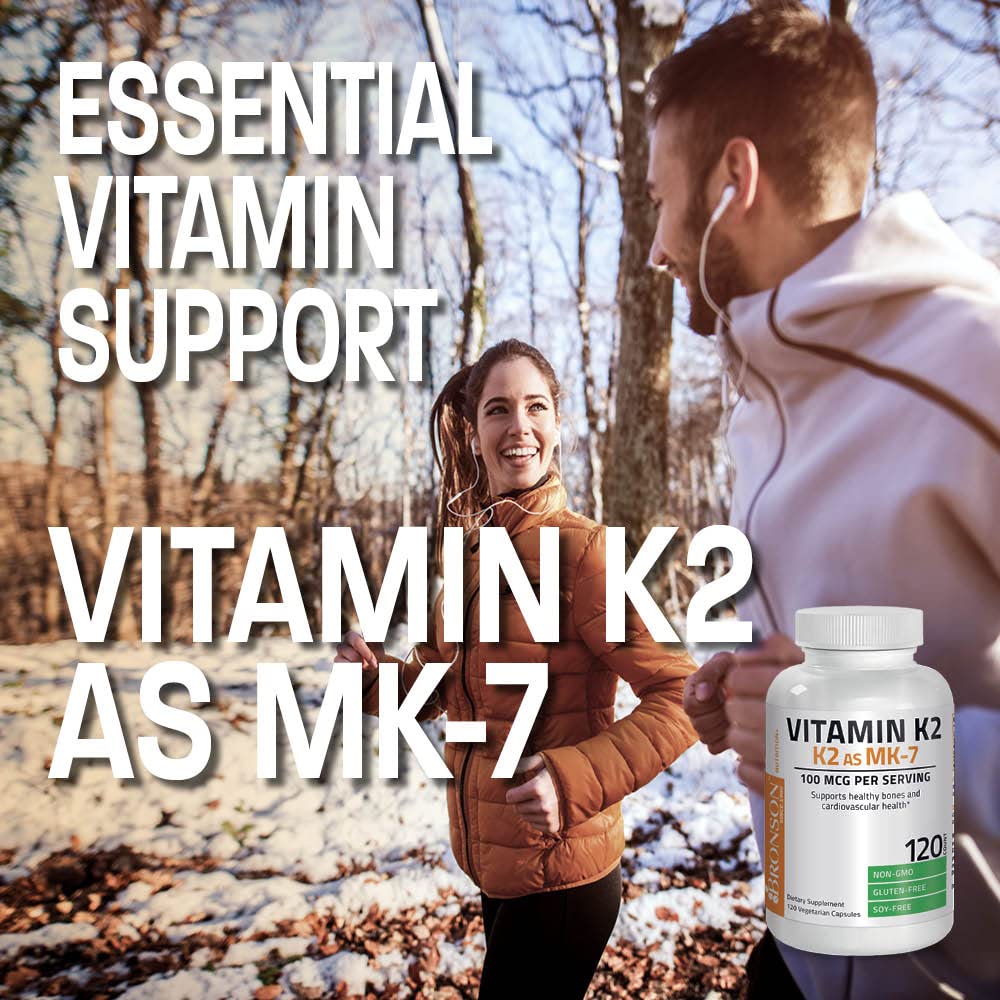 Emballage de Bronson Vitamine K2 MK-7 100 mcg