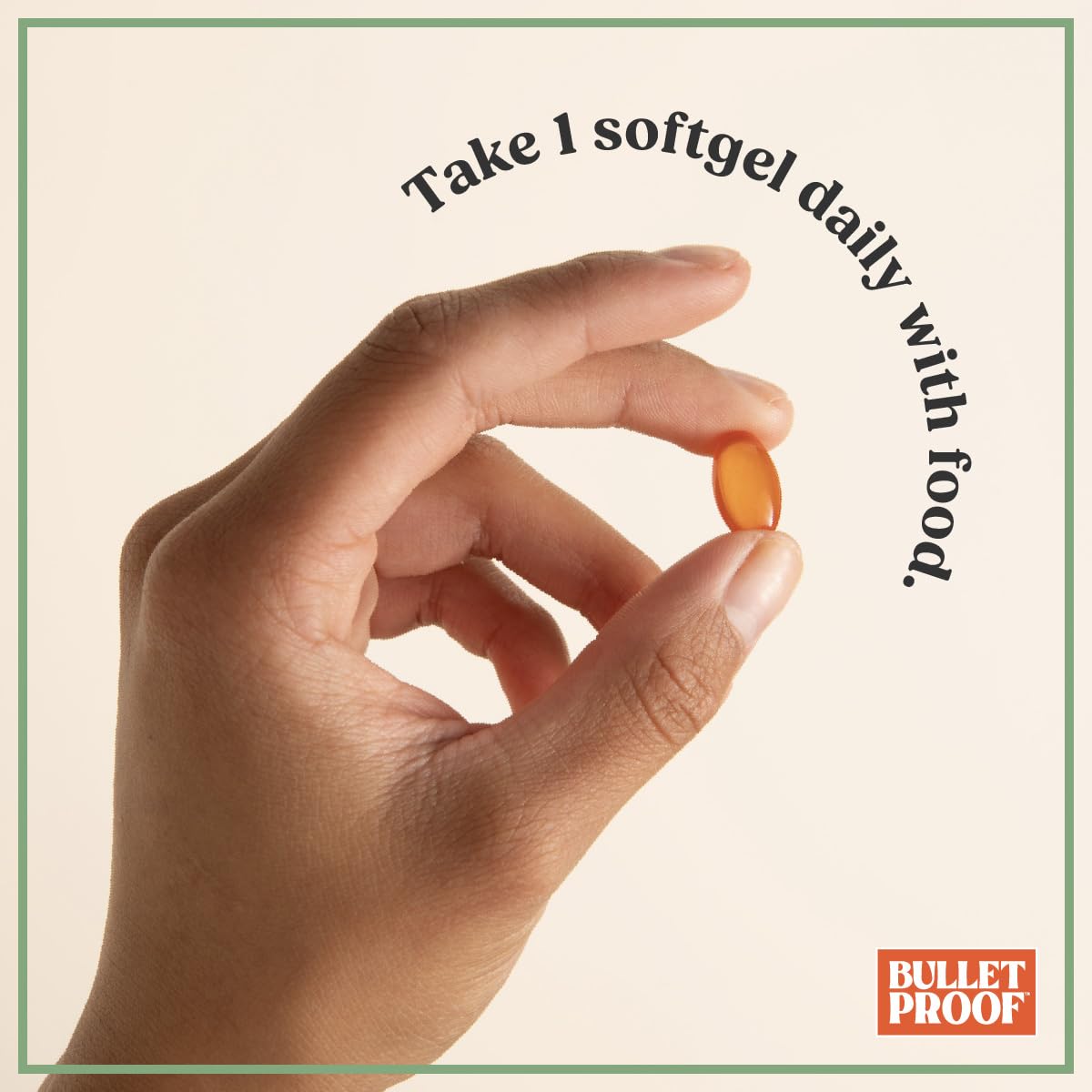Emballage de Bulletproof Vitamines A-D-K