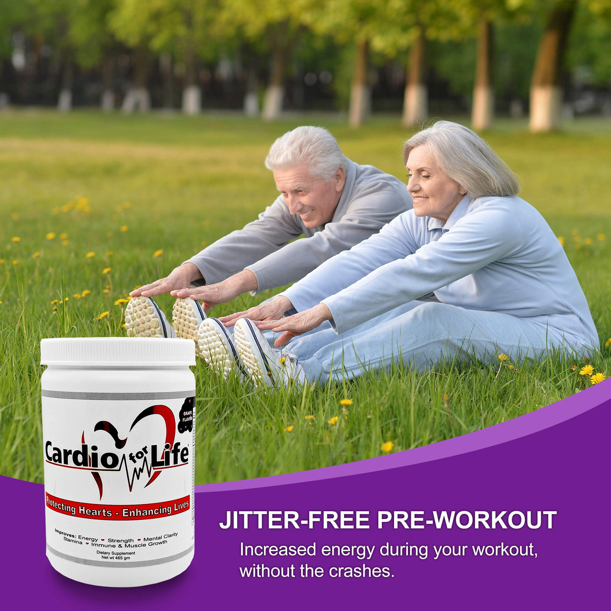Emballage de CardioForLife 455g vue arrière