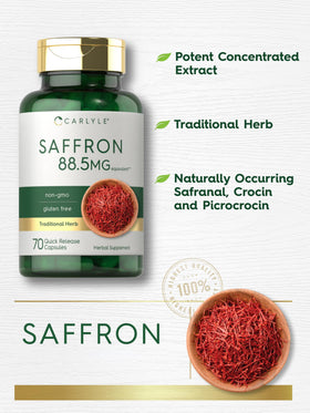 Emballage de Carlyle extrait de safran