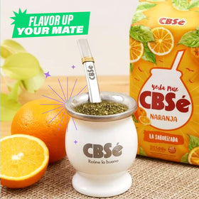 Emballage de CBSé Yerba Mate Saveur Orange 508g