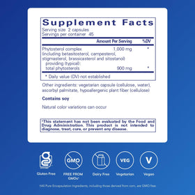 Emballage de CholestePure avec informations nutritionnelles