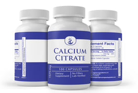 Emballage de Citrate de Calcium PURE ORIGINAL INGREDIENTS