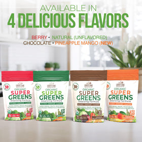 Emballage de Country Farms Super Greens Ananas-Mangue