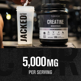 Emballage de créatine monohydrate Jacked Factory 1000g