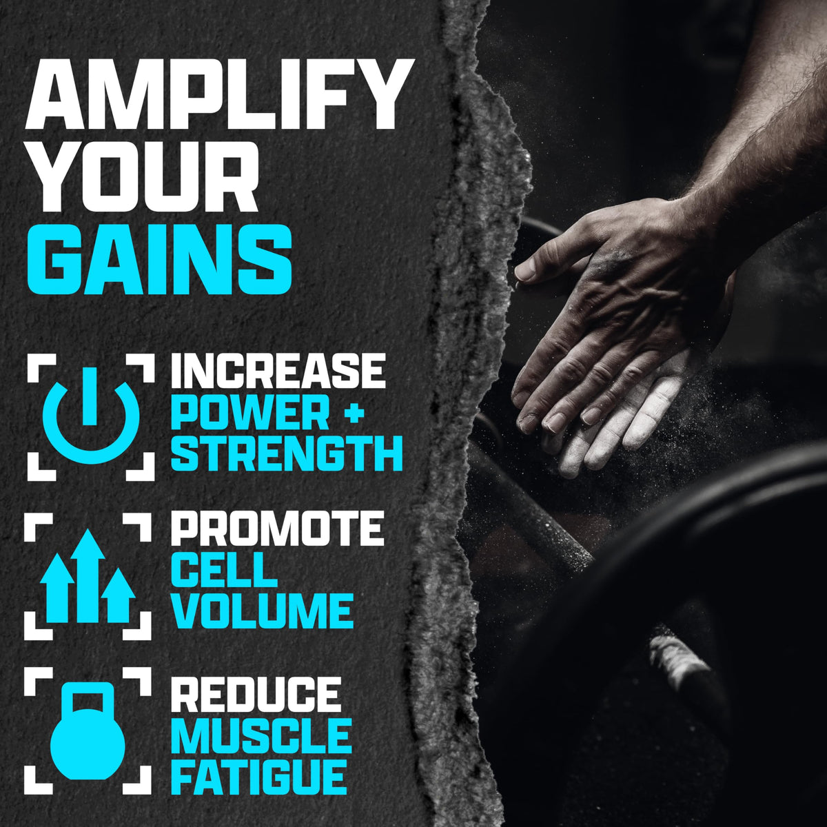 Emballage de créatine monohydrate Nutrex Research avec informations nutritionnelles