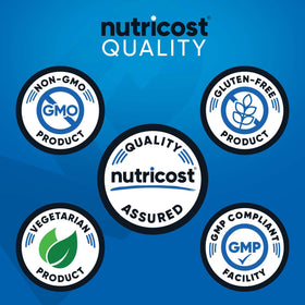 Emballage de créatine monohydrate Nutricost 500g