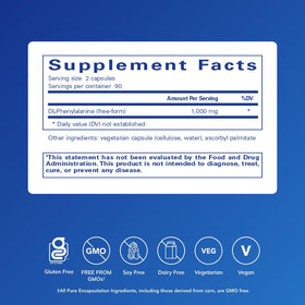 Emballage de DL-Phenylalanine Pure Encapsulations