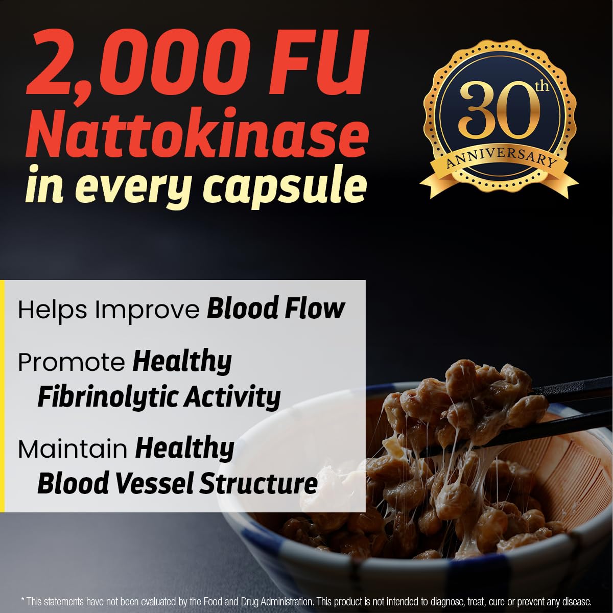 Emballage de Dr’s Hope Nattokinase 2000 FU
