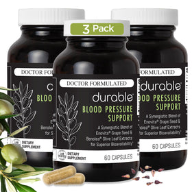 Emballage de Durable Complément Alimentaire 60 Capsules avec extraits d'olive et de raisin