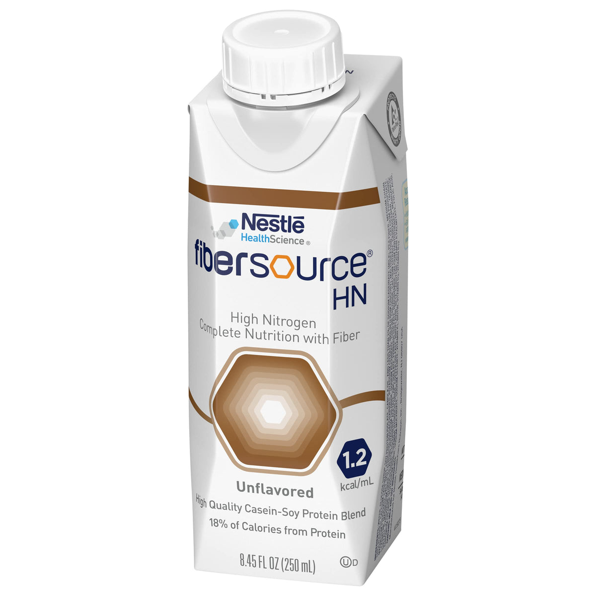 Emballage de Fibersource HN nutrition complète tube alimentaire 8,45 fl oz
