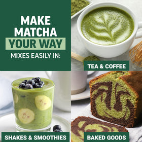 Emballage de Force Factor Poudre de Matcha Mighty 109g