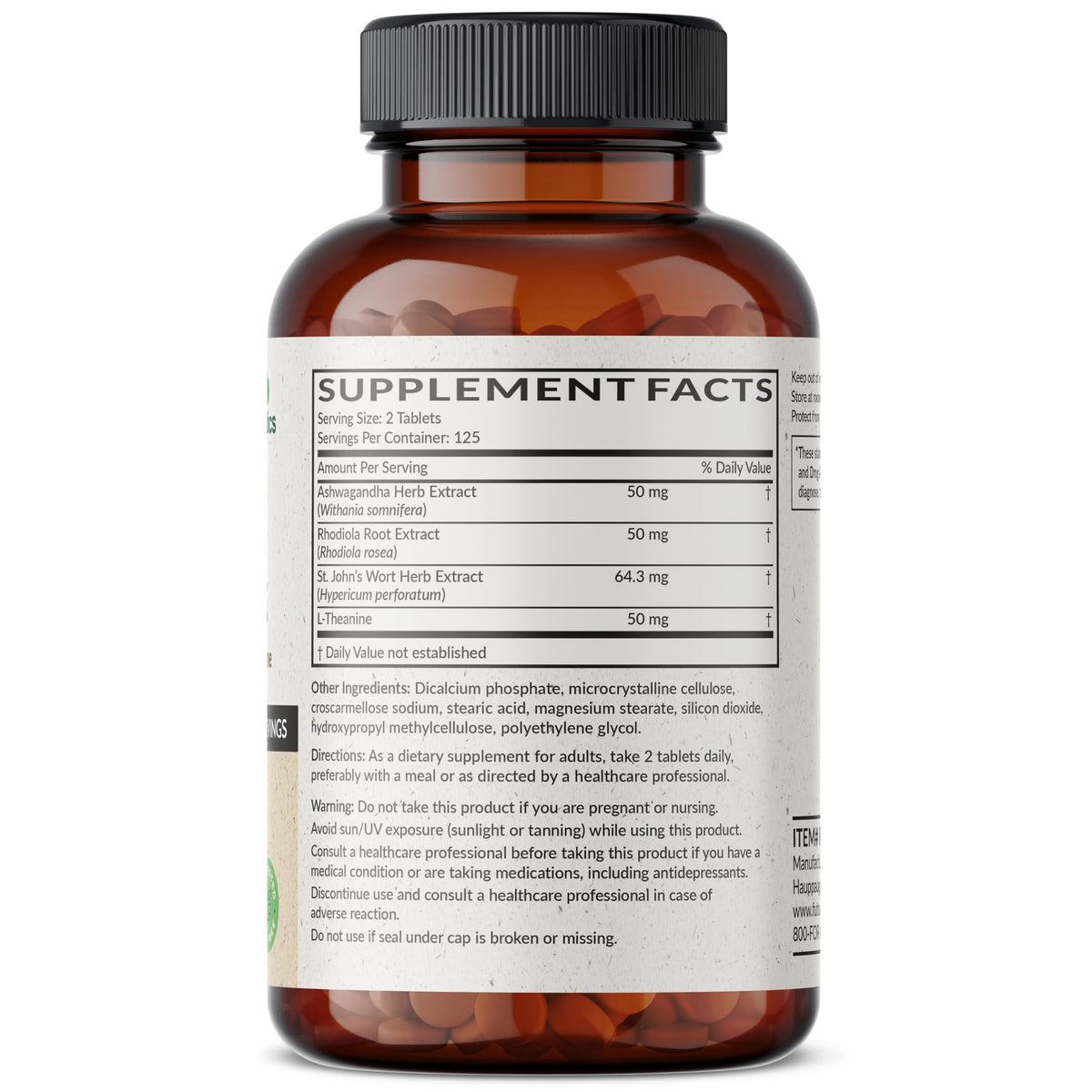 Emballage de Futurebiotics Chill Pill + Ashwagandha