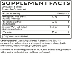 Emballage de Futurebiotics Chill Pill + Ashwagandha sur une table