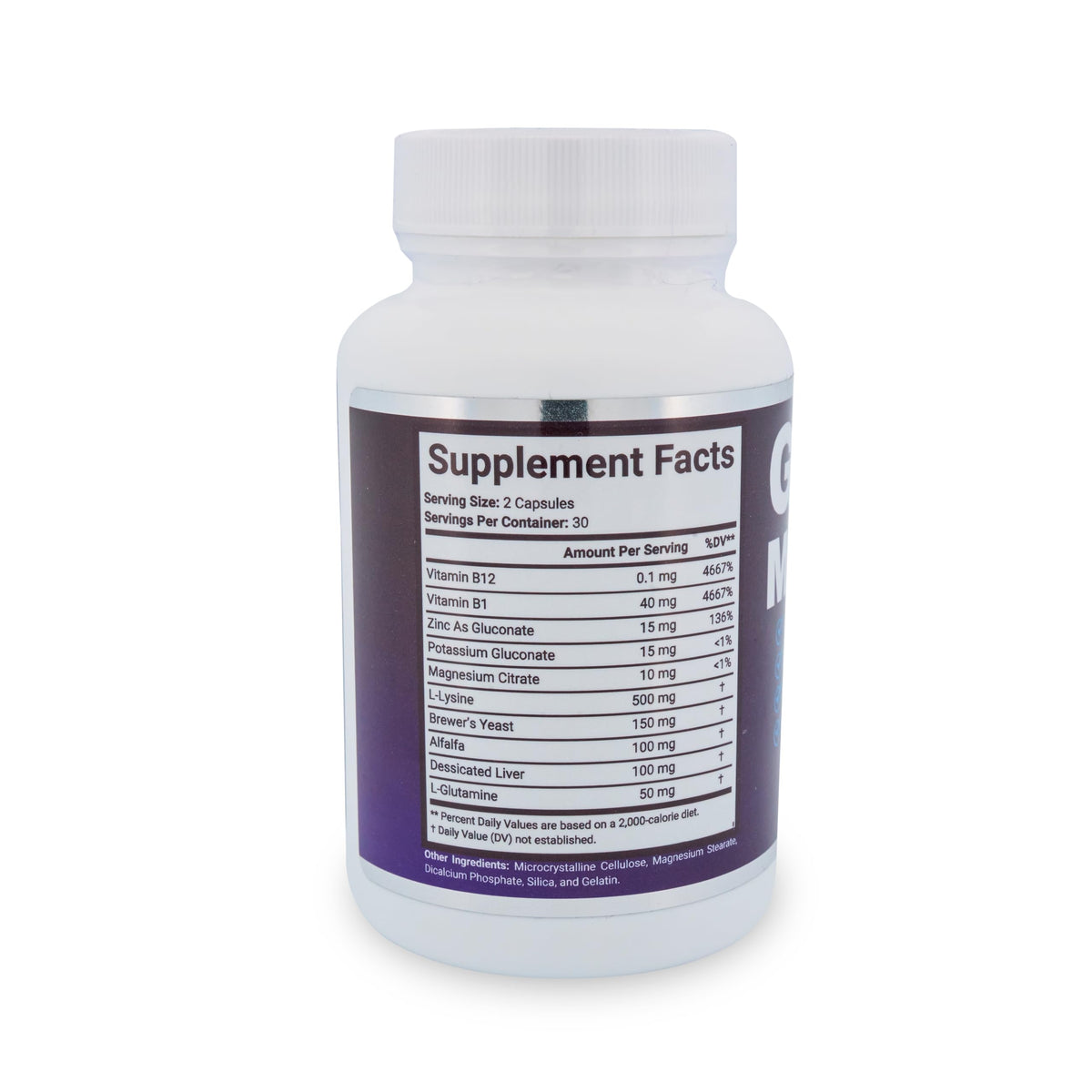 Emballage de GAINMAX Support Prise de Poids 50g