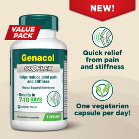 Emballage de Genacol Ovoflex avec description des ingrédients