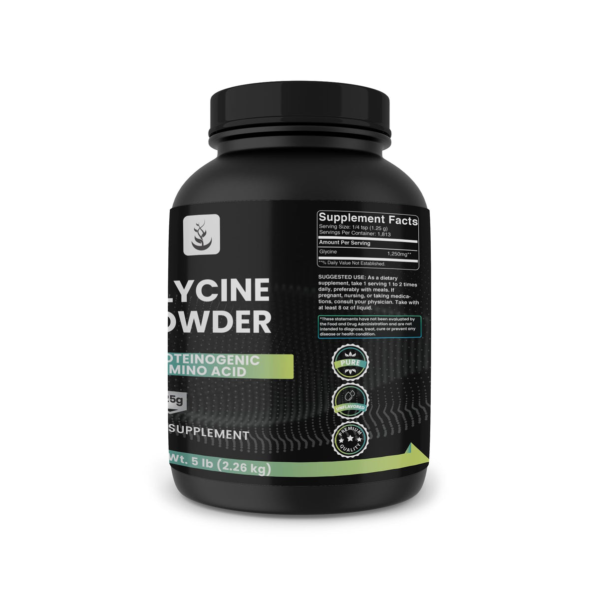 Emballage de Glycine en poudre PURE ORIGINAL INGREDIENTS
