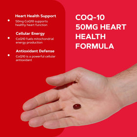 Emballage de GNC CoQ-10 50mg avec logo GNC