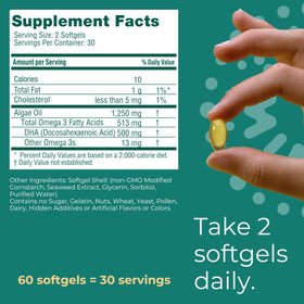 Emballage de Iwi DHA Omega-3 avec logo et label