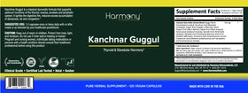 Emballage de Kanchnar Guggul avec ingrédients visibles
