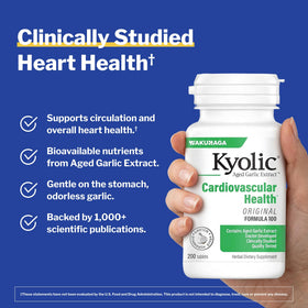 Emballage de Kyolic Aged Garlic Extract avec étiquette