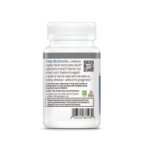 Emballage de Kyolic Sleep Mushrooms+ avec ingrédients