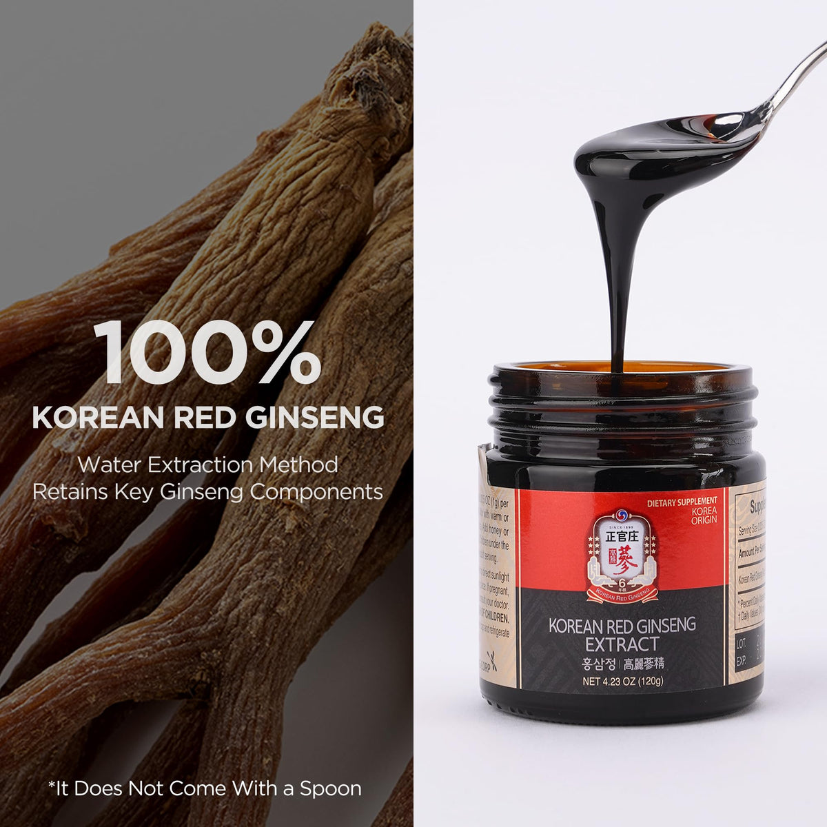 Emballage de l'extrait de ginseng rouge JUNG KWAN JANG