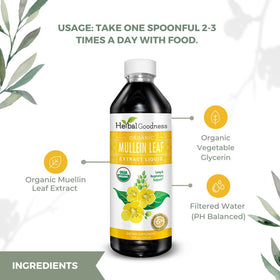 Emballage de l'extrait de molène Herbal Goodness
